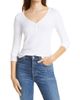 AG AG Anita V-Neck Long Sleeve Henley - 1