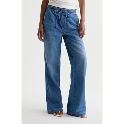 AG AG Aria Drawstring Wide Leg Jeans