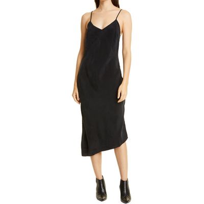 AG AG Asymmetric Midi Slipdress