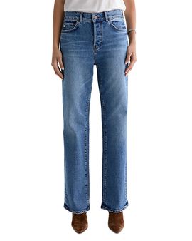 Ag Ag Bille High Rise Straight Jeans in Echo