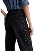 Ag Ag Billie High Rise Relaxed Straight Jeans in Black Tie - 5