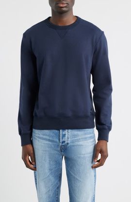 AG AG Blake Cotton French Terry Crewneck Sweatshirt