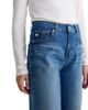 Ag Ag Brinley Crop Mid Rise Straight Jeans in Owens Valley - 6
