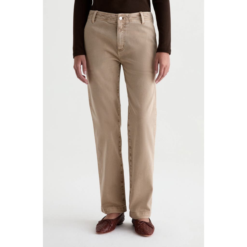 AG AG Brinley Mid Rise Straight Leg Trouser Jeans