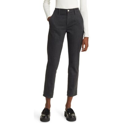 AG AG Caden High Waist Stretch Crop Slim Straight Leg Jeans
