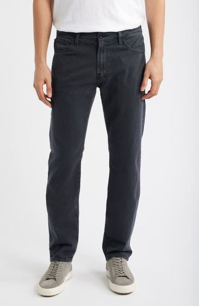 AG AG Everett Slim Straight Leg Cotton & Linen Blend Pants