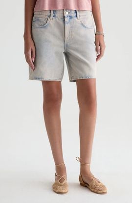 AG AG Ex-Boyfriend Mid Thigh Denim Shorts