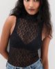 AG AG Faey Sleeveless Turtleneck Super Black - 2