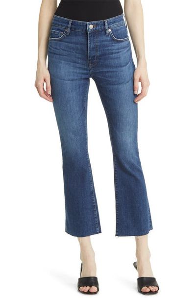 AG AG Farrah High Waist Raw Hem Crop Bootcut Jeans