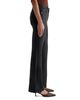 Ag Ag Farrah Leatherette Coated High Rise Bootcut Jeans in Leatherette Super Black - 4