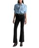 Ag Ag Farrah Mid Rise Bootcut Jeans in Super Black - 2