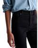 Ag Ag Farrah Mid Rise Bootcut Jeans in Super Black - 6