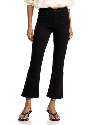 Ag Ag Farrah Mid Rise Cropped Bootcut Jeans in Alchemy