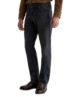 Ag Ag Graduate Cotton Blend Straight Fit 32 Jeans in 7 Years Black Nile