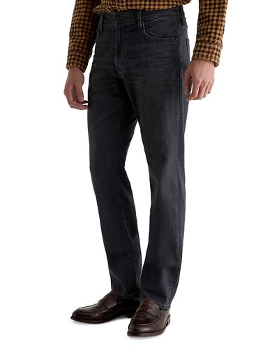 Ag Ag Graduate Cotton Blend Straight Fit 32 Jeans in 7 Years Black Nile