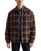Ag Ag Grant Cotton Plaid Pocket Overshirt - 1