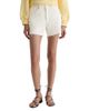 Ag Ag Halle Denim Shorts in Powder Mended - 1