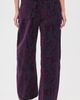 AG AG Hattie Crop Barrel Jeans Jazz Berry - 3
