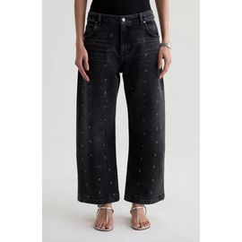 AG AG Hattie Grommet High Waist Ankle Barrel Jeans