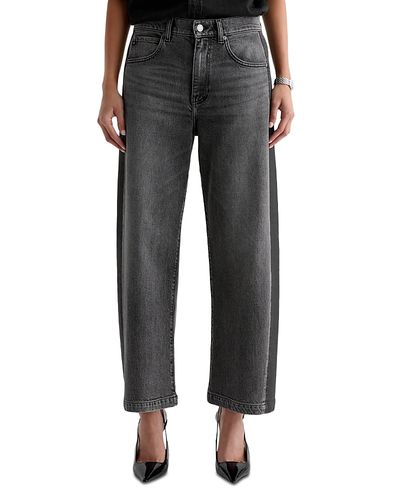 Ag Ag Hattie High Rise Ankle Barrel Jeans in Tuxedo