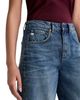 Ag Ag Hattie High Rise Barrel Ankle Jeans in 10 Years Front Line - 5