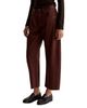 Ag Ag Hattie High Rise Crop Barrel Leg Jeans in Chestnut - 4