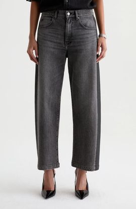 AG AG Hattie High Waist Ankle Barrel Jeans