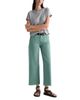 Ag Ag High Rise Ankle Wide Leg Jeans in Sulfur Sun - 2