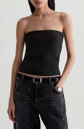 AG AG Lexie Foldover Rib Tube Top