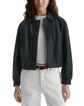 Ag Ag Lincoln Leather Bomber Jacket