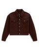 AG AG Lori Lace-Up Collar Denim Jacket - 5