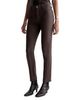 Ag Ag Mari Coated Mid Rise Slim Jeans in Burnt Umber - 4