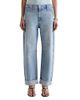 Ag Ag Mercer Cuffed High Rise Barrel Jeans in Highway 29 - 1