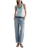 Ag Ag Mercer Cuffed High Rise Barrel Jeans in Highway 29 - 2