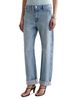 Ag Ag Mercer Cuffed High Rise Barrel Jeans in Highway 29 - 5