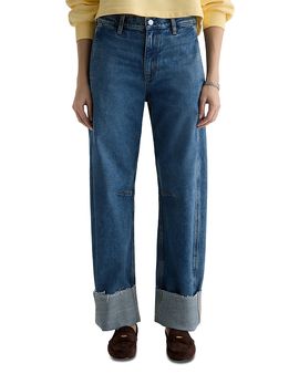 Ag Ag Mercer High Rise Cuffed Barrel Jeans in 11 Years Enrich