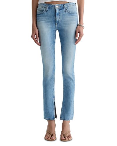 Ag Ag Prima Mid Rise Slim Straight Jeans in Cruiser