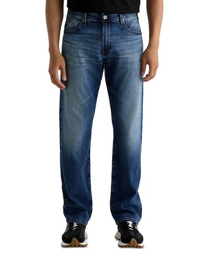 Ag Ag Protege Classic Straight Fit Jeans in Palms Blue