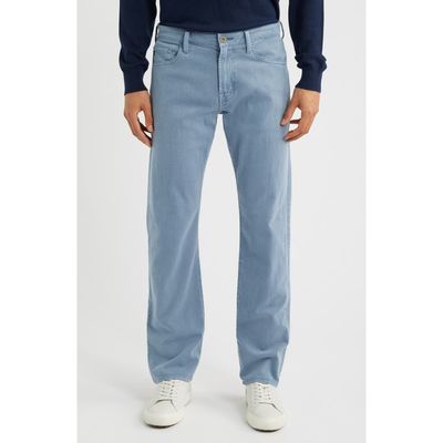 AG AG Protégé Classic Straight Leg Cotton & Linen Blend Pants