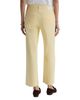 Ag Ag Saige High Rise Wide Leg Crop Jeans in Sunlight Yellow - 3