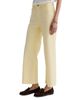 Ag Ag Saige High Rise Wide Leg Crop Jeans in Sunlight Yellow - 4