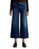 Ag Ag Saige Mid Rise Cropped Wide Leg Jeans in Hard Bop - 1
