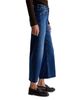 Ag Ag Saige Mid Rise Cropped Wide Leg Jeans in Hard Bop - 4