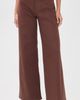 AG AG Saige Wide Leg Coated Jeans Ltt Lt Chestnut - 2