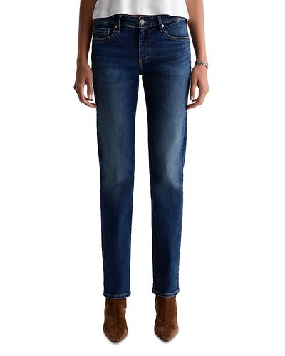 Ag Ag Sandra Low Rise Straight Jeans in Hard Bop