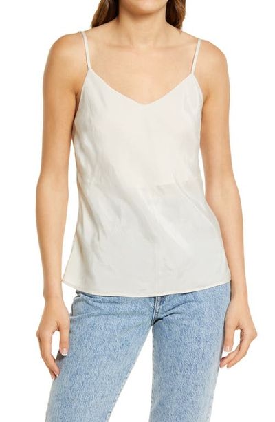 AG AG Scarlet Matte Satin Camisole