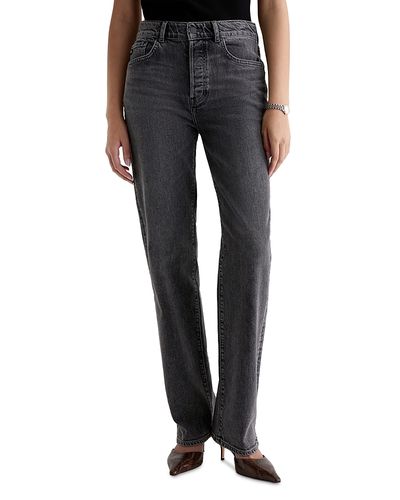 Ag Ag Sydney High Rise Stovepipe Jeans in Cello