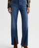AG AG Sydney High Waist Raw Hem Straight Leg Jeans - 1