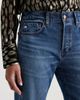 AG AG Sydney High Waist Raw Hem Straight Leg Jeans - 3