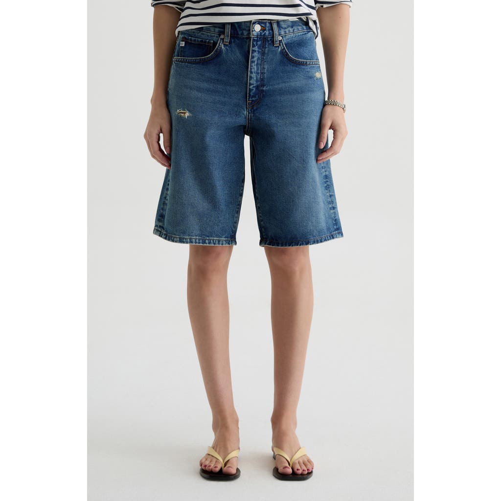 AG AG Thalia Denim Bermuda Shorts